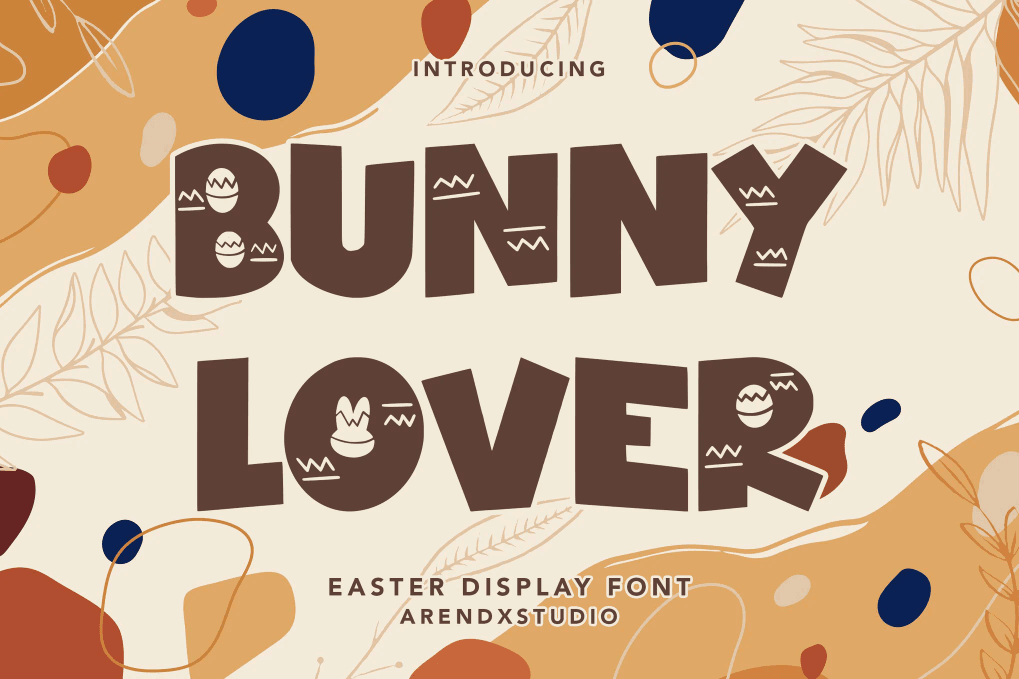 An Easter display font
