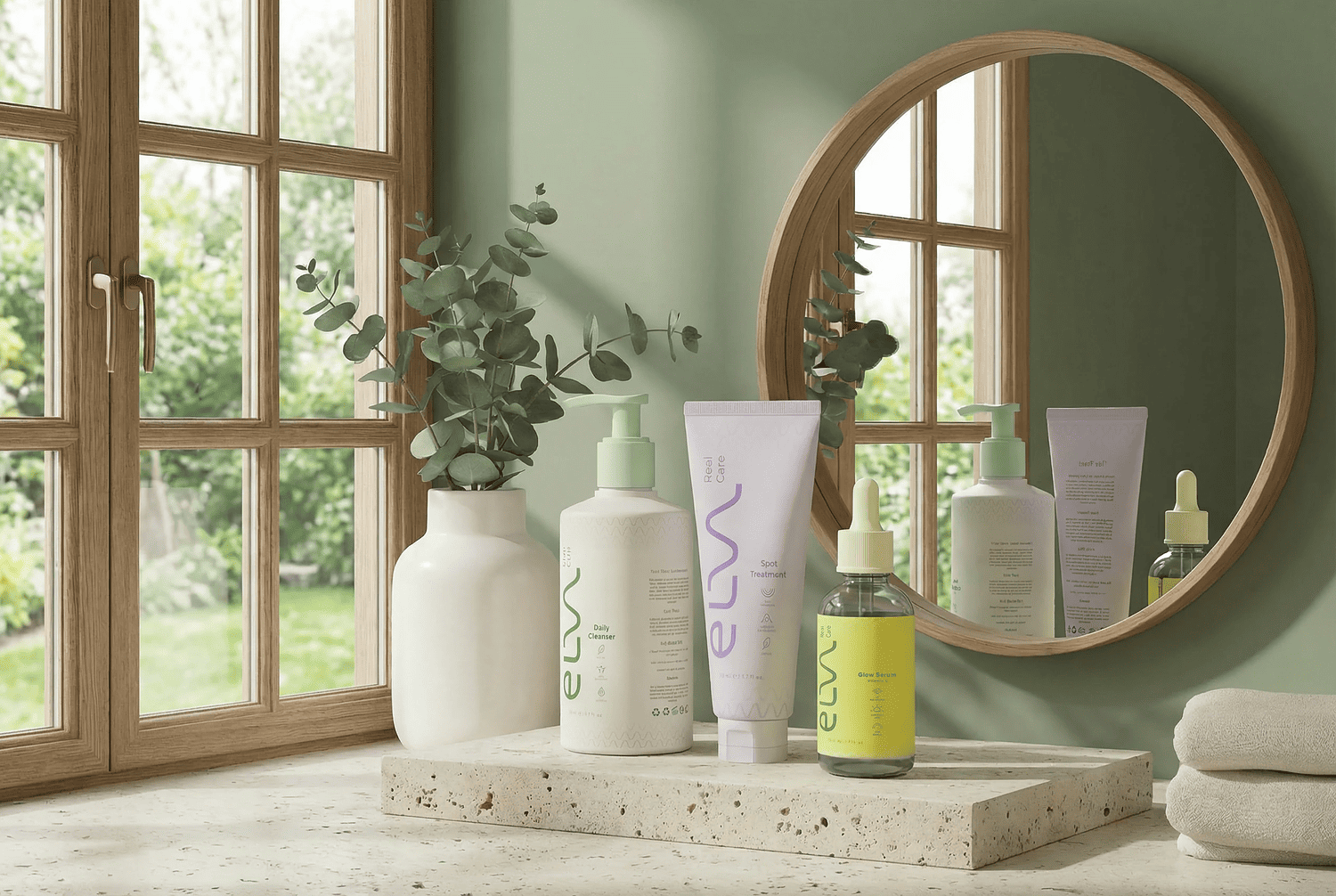 Elva product packaging