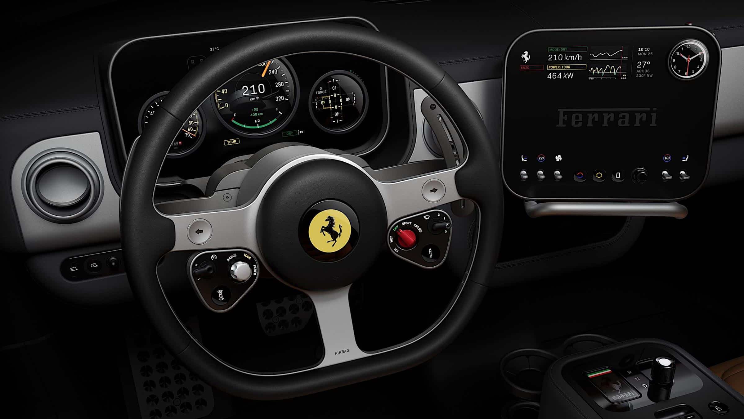 New Ferrari Luce Interior