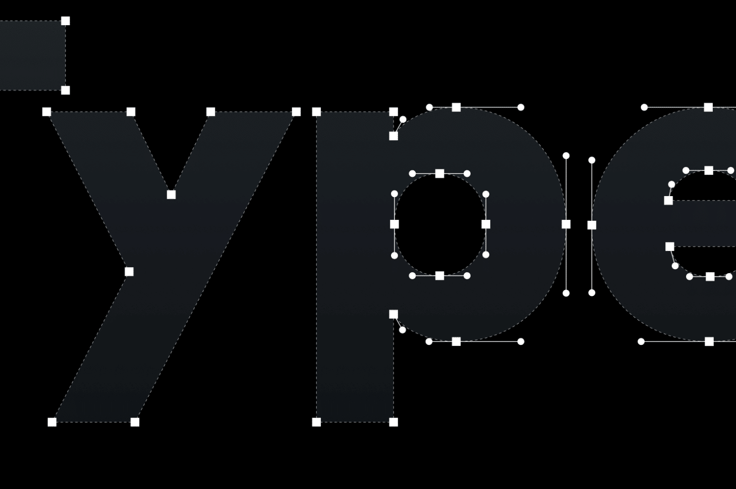 Refining letterforms