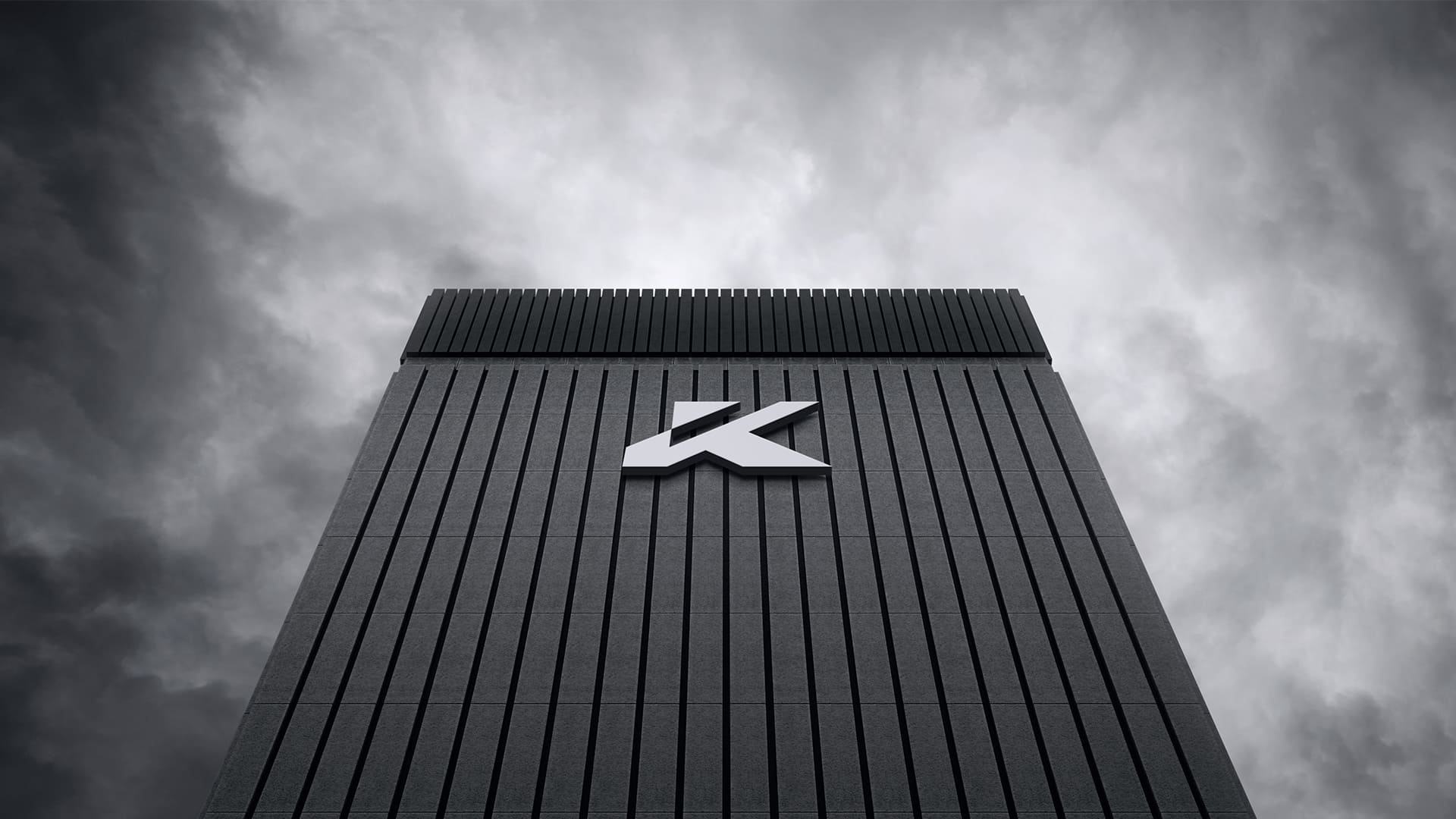 Kuwait Luxury logo on the building