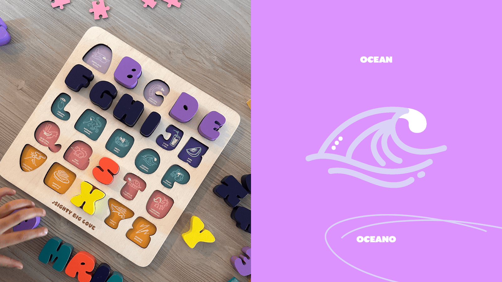 Creative alphabet for children