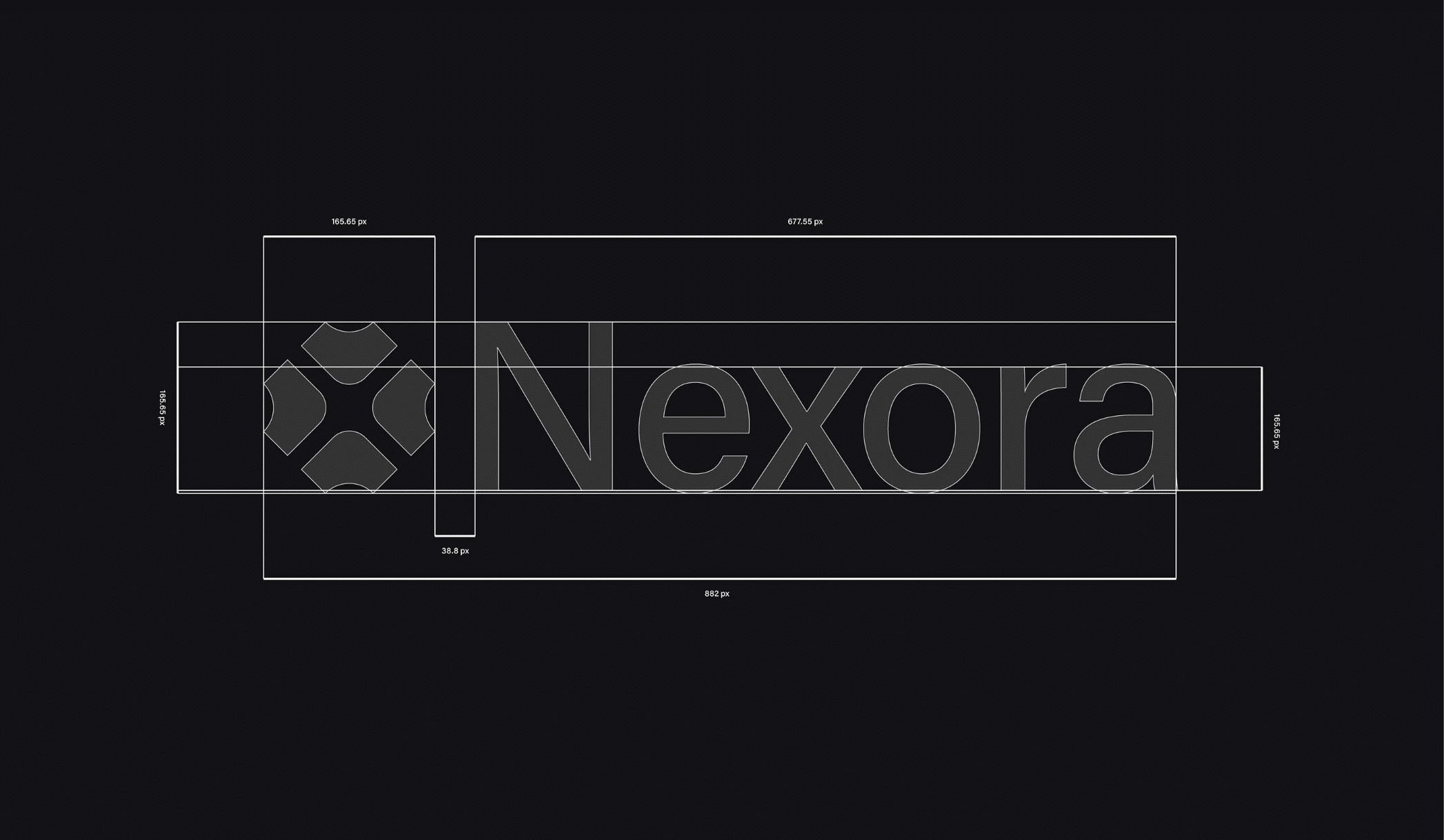 Nexora logo sketch
