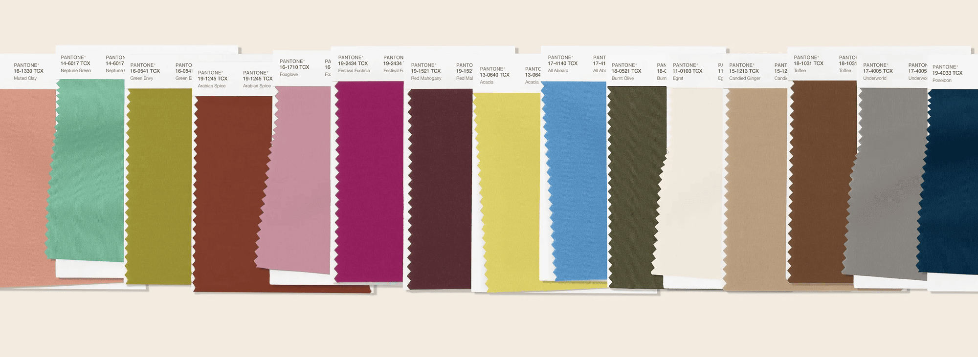 Pantone shades 2026-2027 fall winter