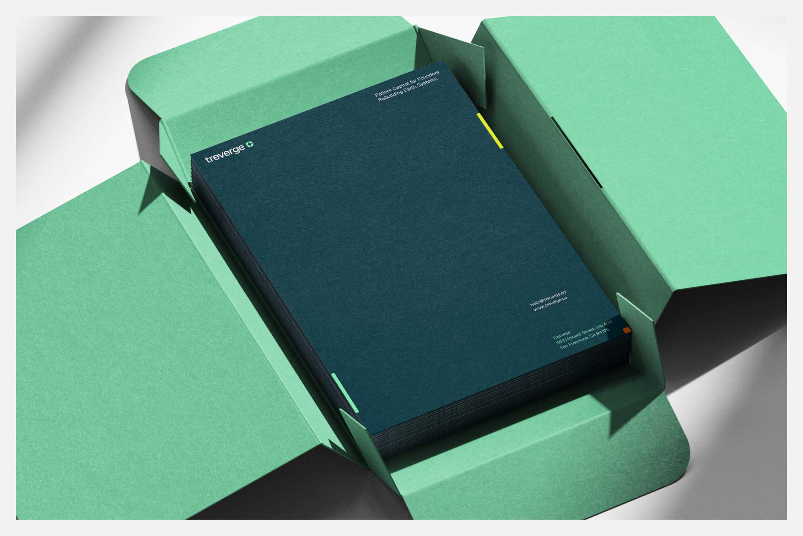 papers with Treverge sign