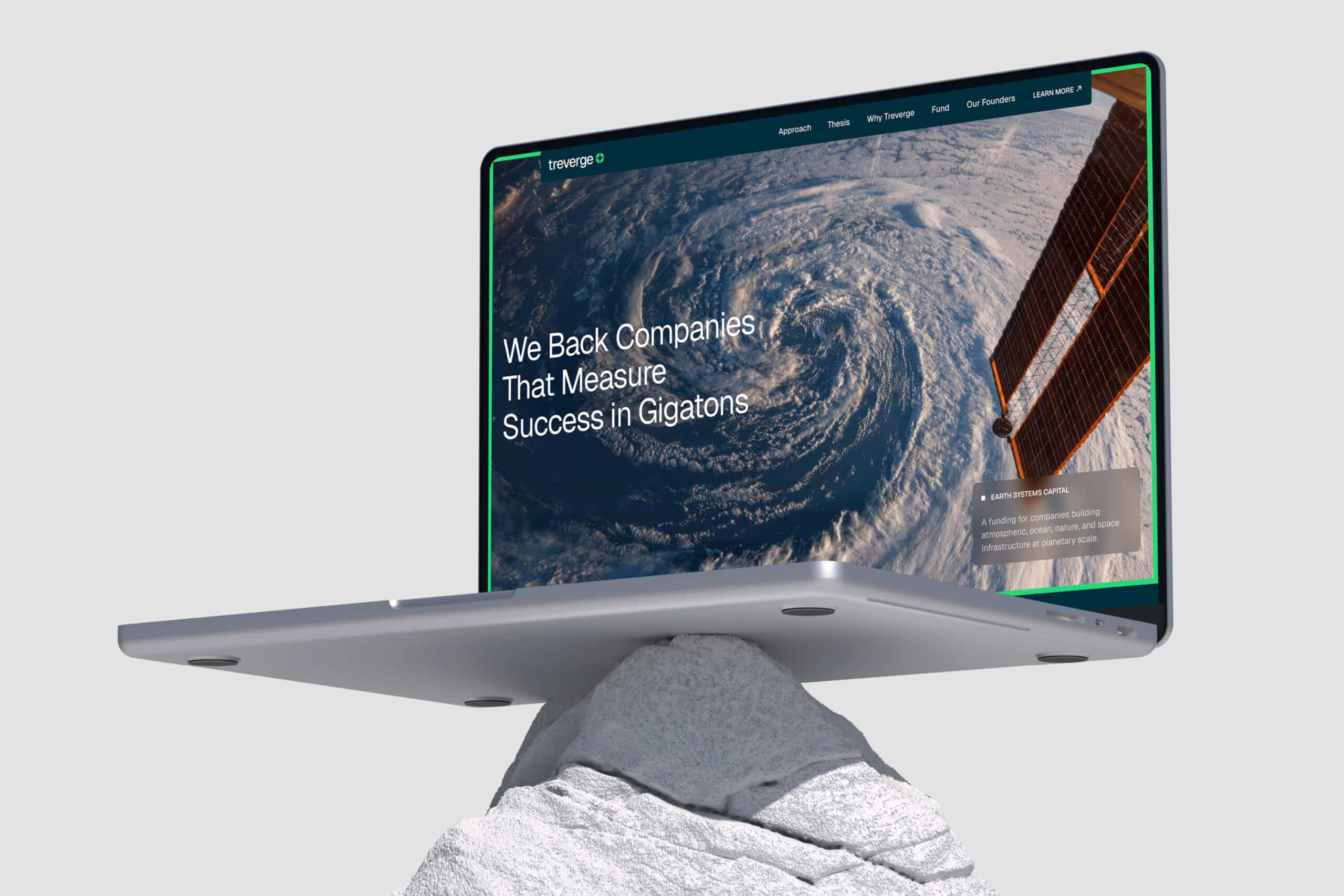 Treverge website design