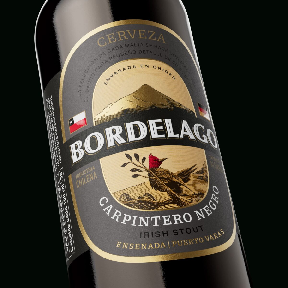 Bordelago bttle with label