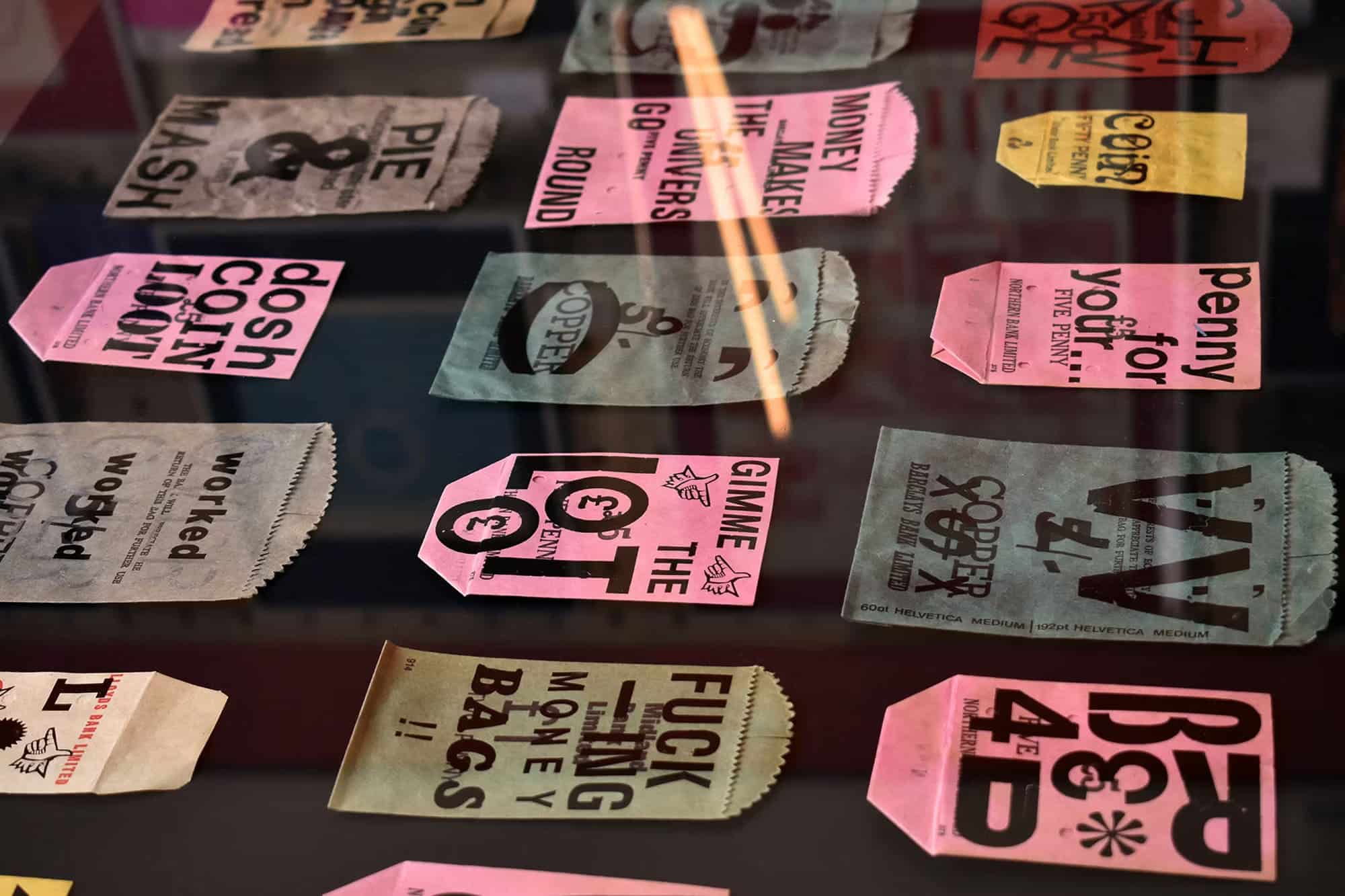 The paper bag archive exhibition