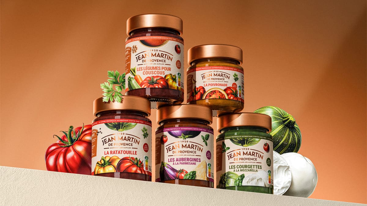 Jean Martin packaging