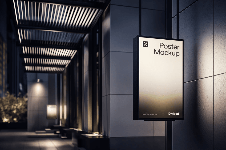 Poster Mockup Template