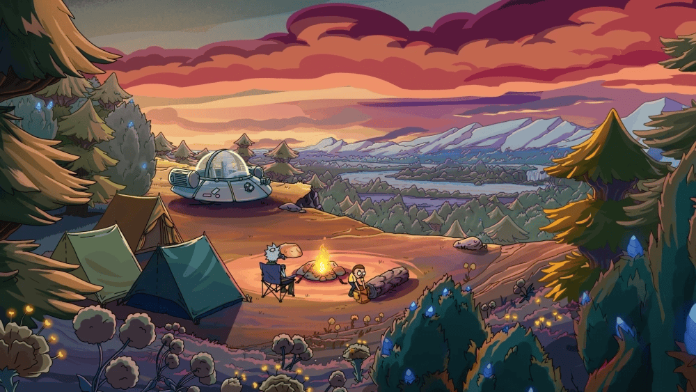 Rick and Morty Premiere.