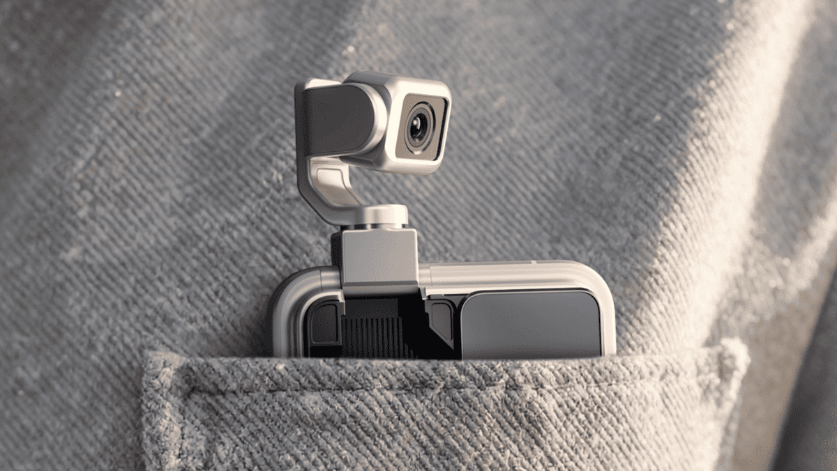 Robot phone with camera in the pocket